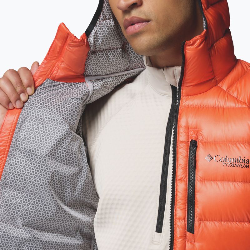 Vyriška pūsta striukė Columbia Arctic Crest Down Hooded zing 10