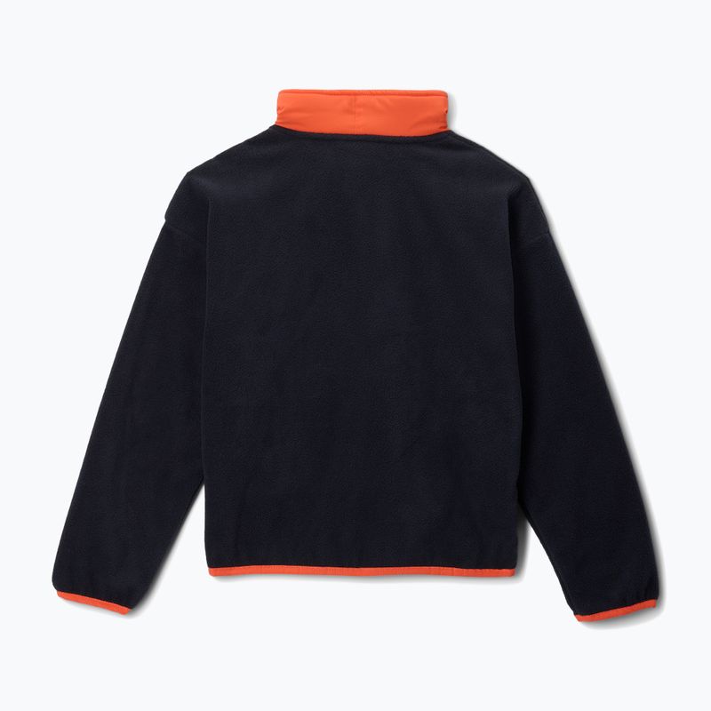 Vaikiškas džemperis Columbia Sequoia Grove Half Zip Fleece black/zing 2