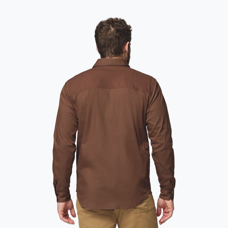 Vyriški marškiniai Columbia Landroamer Twill tobacco 3