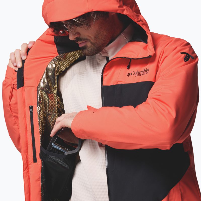 Vyriška slidinėjimo striukė Columbia Winter District III zing/black 11