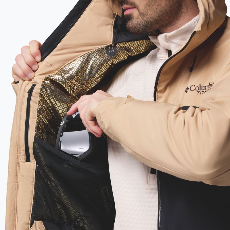 Vyriška slidinėjimo striukė Columbia Winter District III canoe/black 12