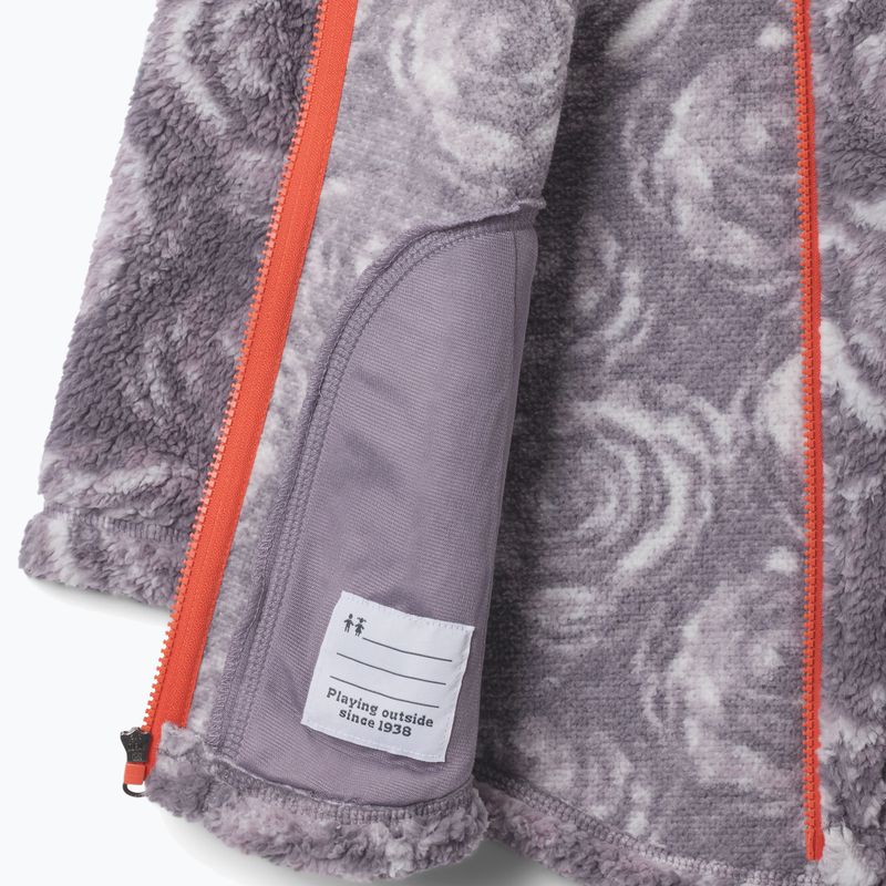 Vaikiškas džemperis Columbia West Bend Printed FZ shale purple rose city 3