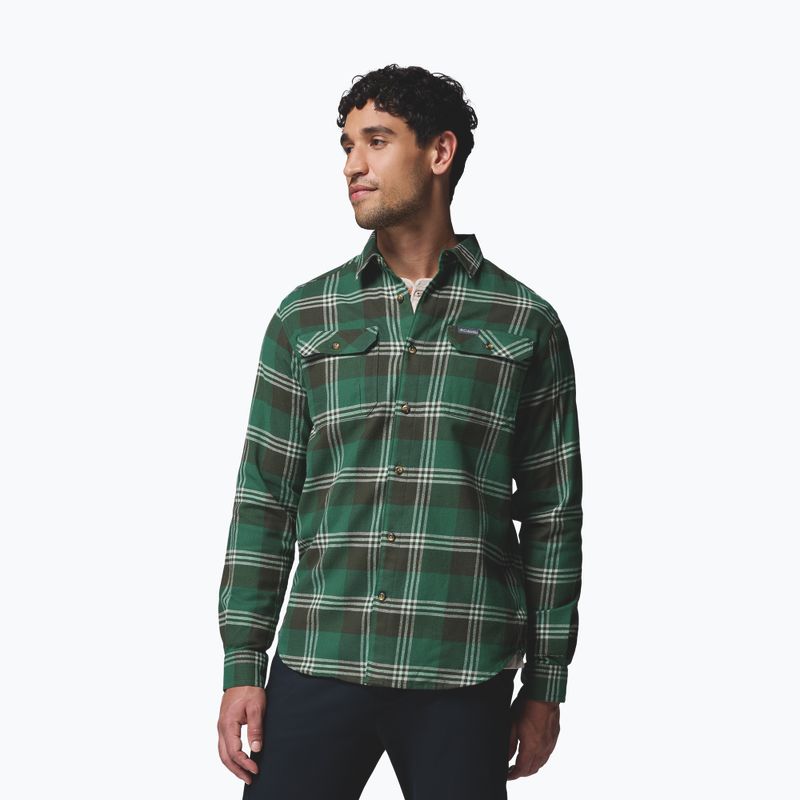 Vyriški marškiniai Columbia Flare Gun Stretch Flannel rain forest trails edge plaid 4