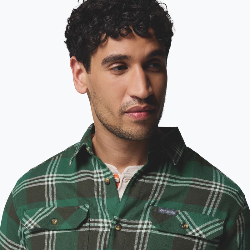 Vyriški marškiniai Columbia Flare Gun Stretch Flannel rain forest trails edge plaid 6