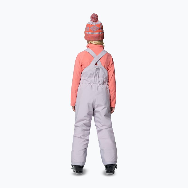 Vaikiškos slidinėjimo kelnės Columbia Holcomb Grove Bib lavender pearl 3