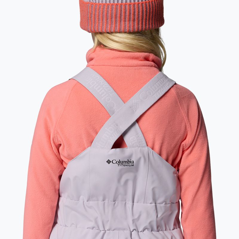Vaikiškos slidinėjimo kelnės Columbia Holcomb Grove Bib lavender pearl 7