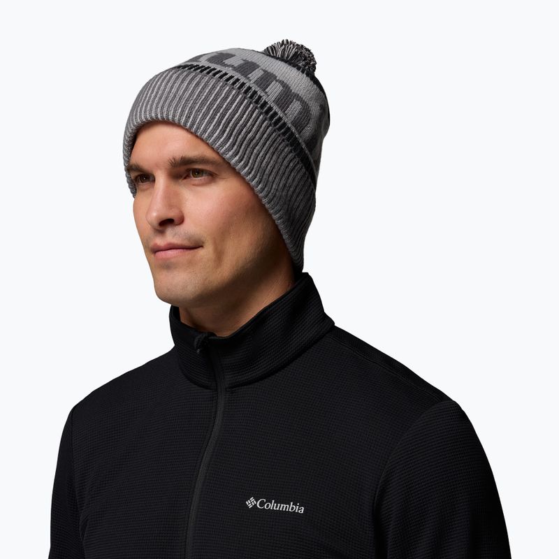 Žieminė kepurė Columbia Polar Powder III city grey/black/columbia grey 7