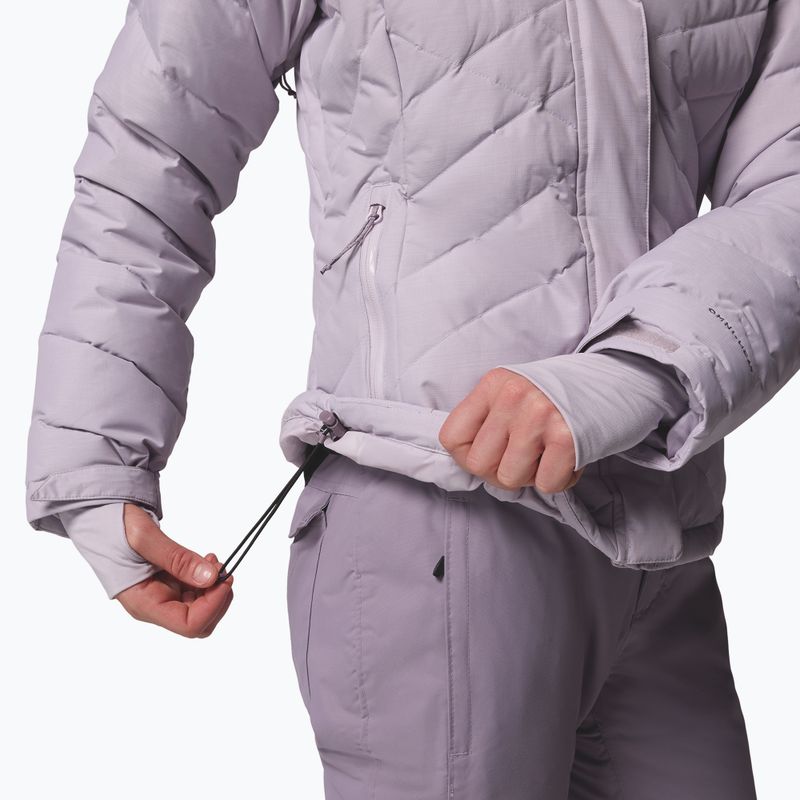 Moteriška slidinėjimo striukė Columbia Lay D Down V lavender pearl 9