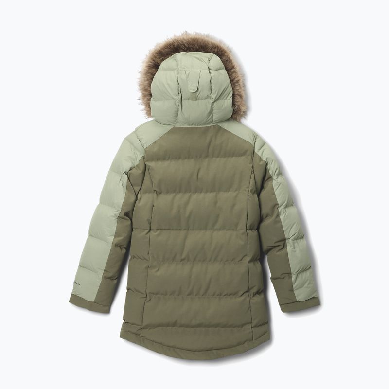 Vaikiška pašiltinta striukė Columbia Girl's Marquam Peak Fusion II stone green/safari 2
