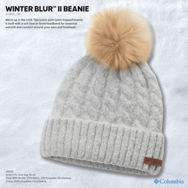 Žieminė kepurė Columbia Winter Blur II Beanie sea salt 7