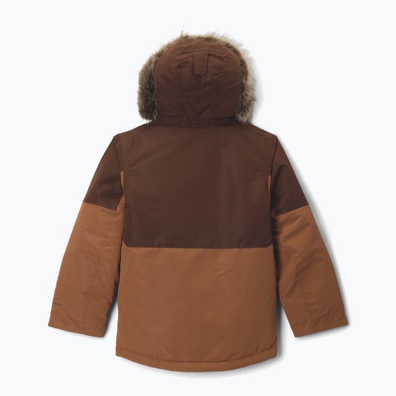 Vaikiška pašiltinta striukė Columbia Nordic Strider II camel brown/tobacco 9