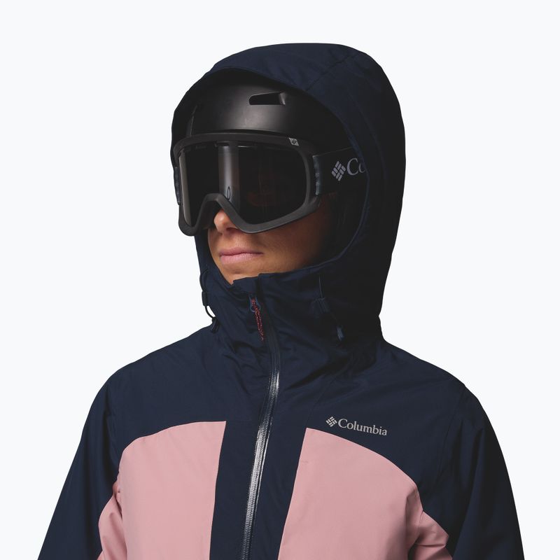 Moteriška slidinėjimo striukė Columbia Liftline eraser pink/collegiate navy/rich wine 5