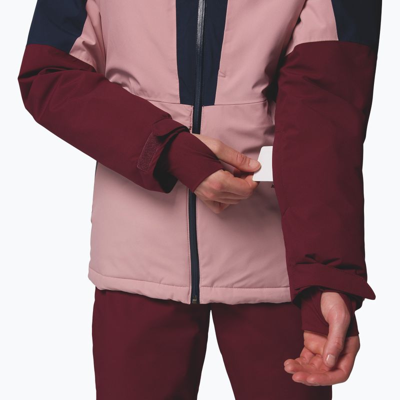 Moteriška slidinėjimo striukė Columbia Liftline eraser pink/collegiate navy/rich wine 10