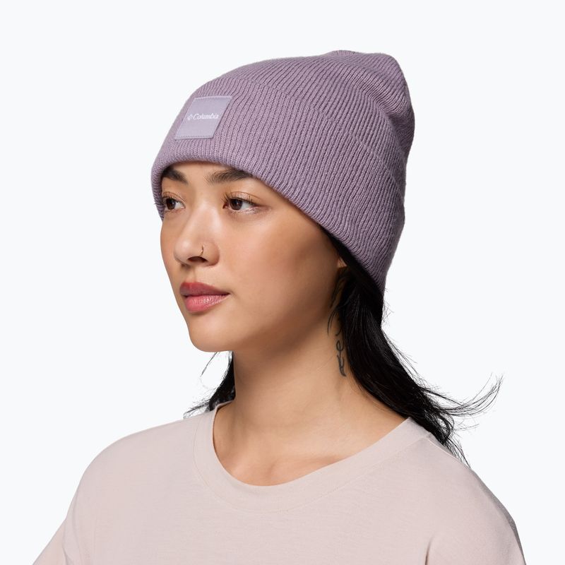 Žieminė kepurė Columbia City Trek Heavyweight shale purple 2