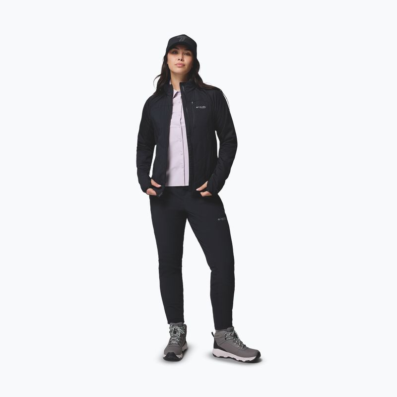 Moteriška hibridinė striukė Columbia Arctic Crest Hybrid Full Zip black 2