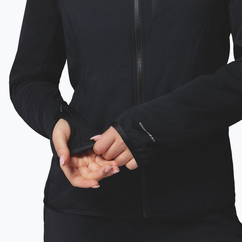 Moteriška hibridinė striukė Columbia Arctic Crest Hybrid Full Zip black 9