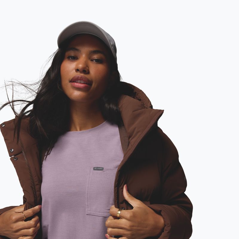 Moteriška pūsta striukė Columbia Amaze Puff Hooded tobacco 13