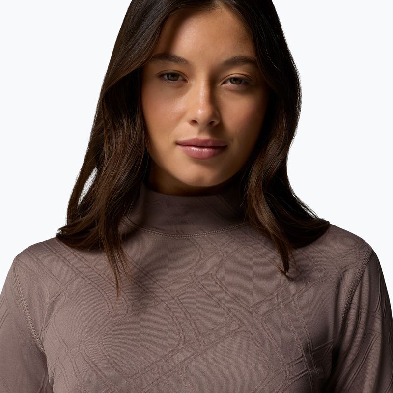 Moteriški žygio marškinėliai ilgomis rankovėmis Columbia Granite Point Turtleneck iron 5