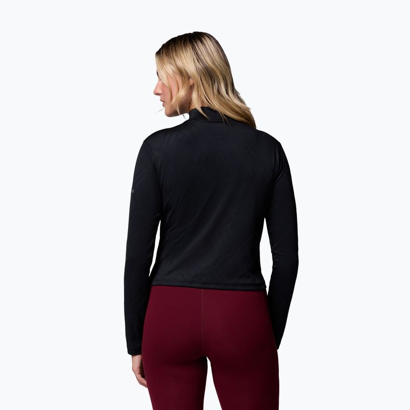 Moteriški žygio marškinėliai ilgomis rankovėmis Columbia Granite Point Turtleneck black 3