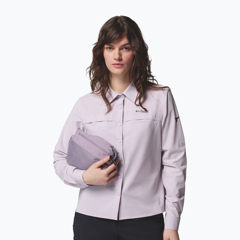 Moteriška striukė nuo lietaus Columbia OmniTech AmpliDry II shale purple 13