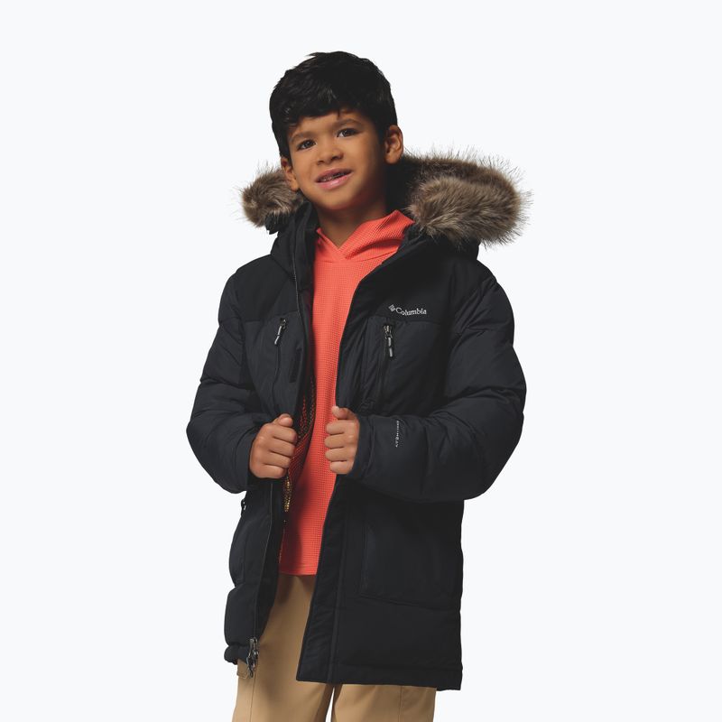 Vaikiška pašiltinta striukė Columbia Boy's Marquam Peak Fusion II black