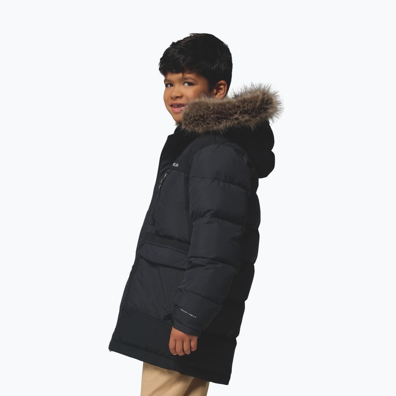 Vaikiška pašiltinta striukė Columbia Boy's Marquam Peak Fusion II black 4