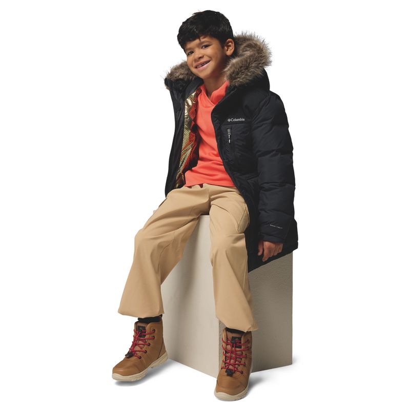 Vaikiška pašiltinta striukė Columbia Boy's Marquam Peak Fusion II black 10