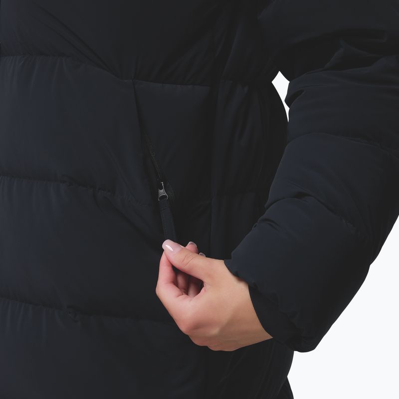 Moteriškas pūstas paltas Columbia Amaze Puff Long Hooded black 12