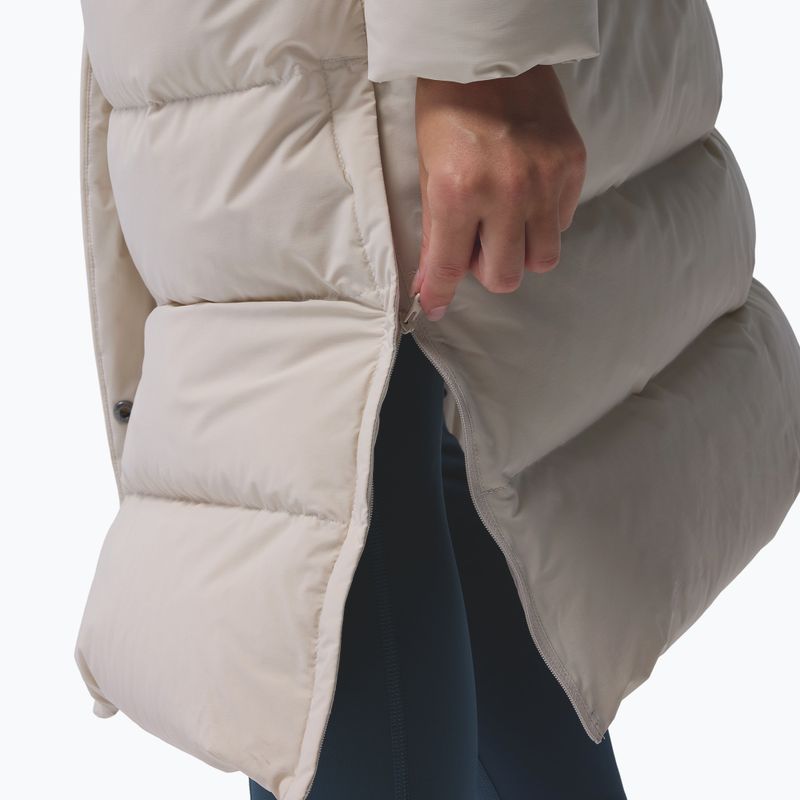 Moteriškas pūstas paltas Columbia Amaze Puff Long Hooded dark stone 15