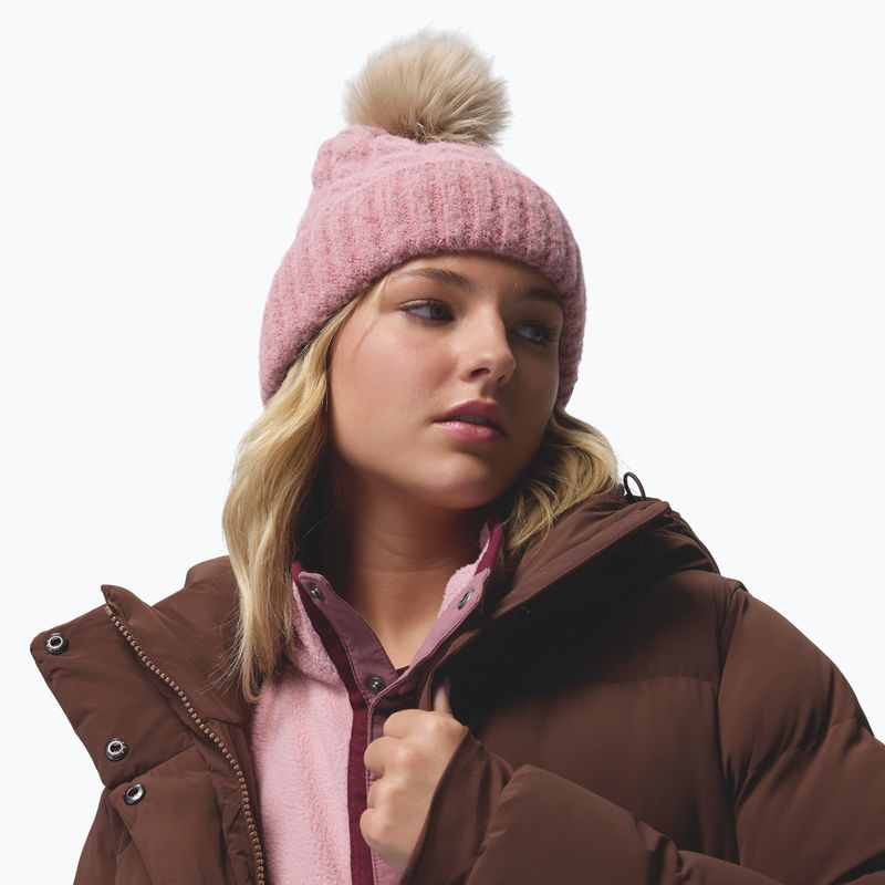 Moteriškas pūstas paltas Columbia Amaze Puff Long Hooded tobacco 13