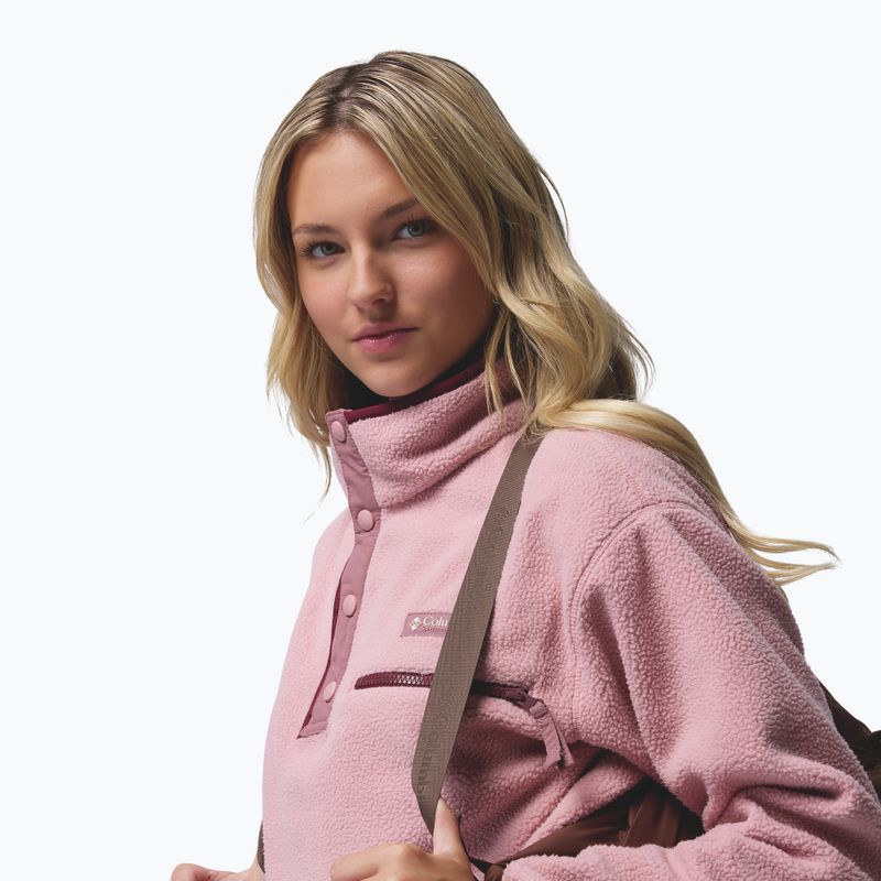 Moteriškas pūstas paltas Columbia Amaze Puff Long Hooded tobacco 20