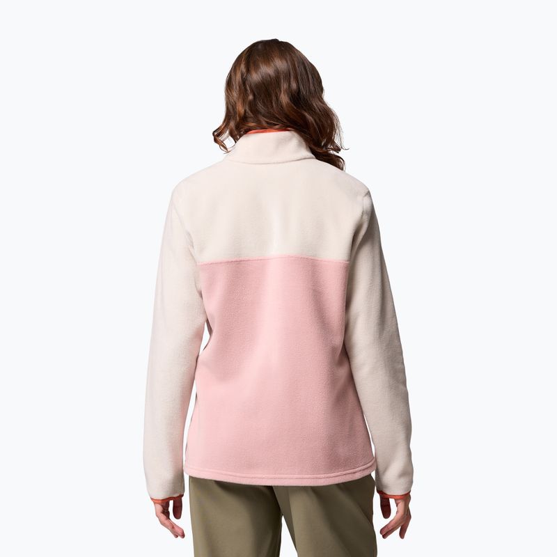 Moteriškas džemperis Columbia Benton Springs 1/2 Snap eraser pink/dark stone/tuscan 3