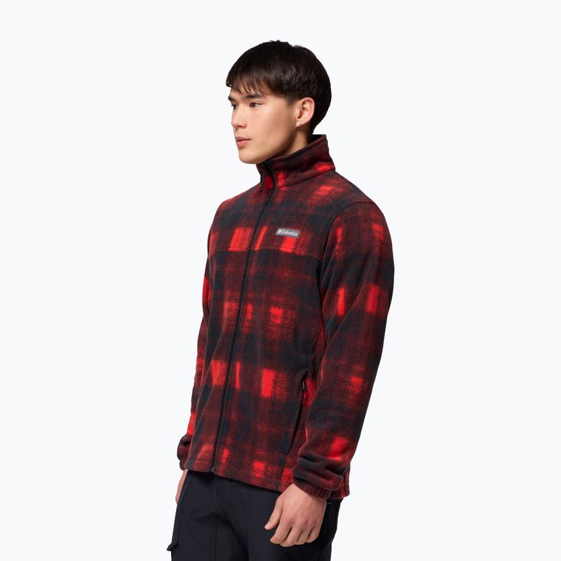 Vyriškas džemperis Columbia Steens Mountain Printed sail red omblur 4