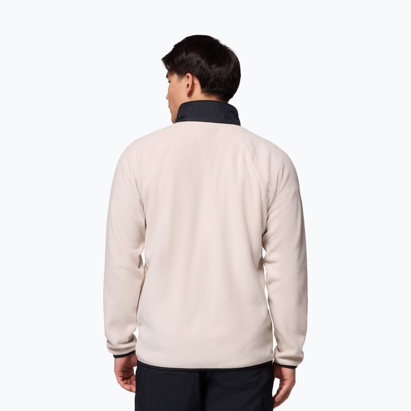 Vyriškas flisinis džemperis Columbia Fast Trek Overlay Full Zip dark stone/black 3