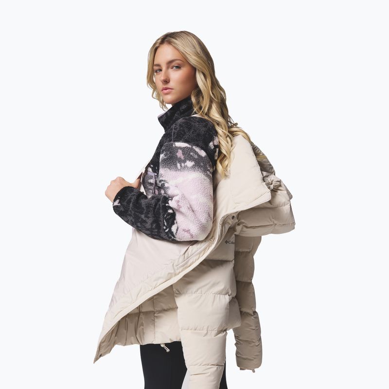 Moteriška pūsta striukė Columbia Amaze Puff Mid Hooded dark stone 14