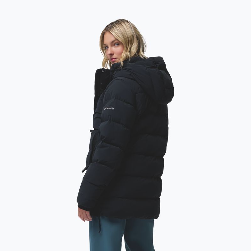 Moteriška pūsta striukė Columbia Amaze Puff Mid Hooded black 5