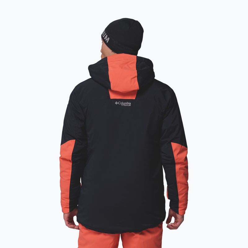 Vyriška slidinėjimo striukė Columbia Cirque Bowl spice/spicy black/zing 3