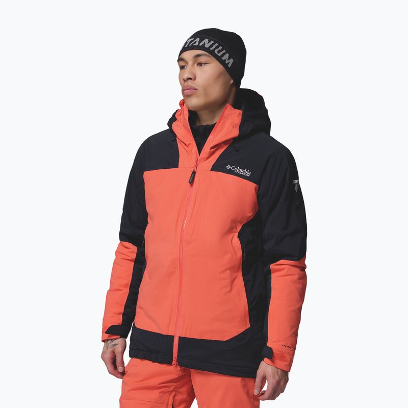 Vyriška slidinėjimo striukė Columbia Cirque Bowl spice/spicy black/zing 4