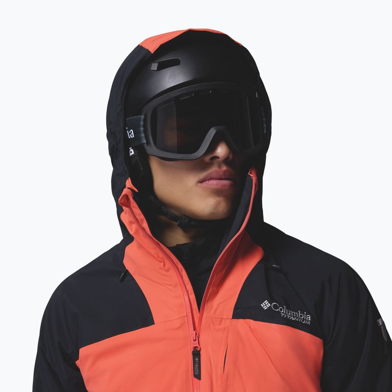 Vyriška slidinėjimo striukė Columbia Cirque Bowl spice/spicy black/zing 5