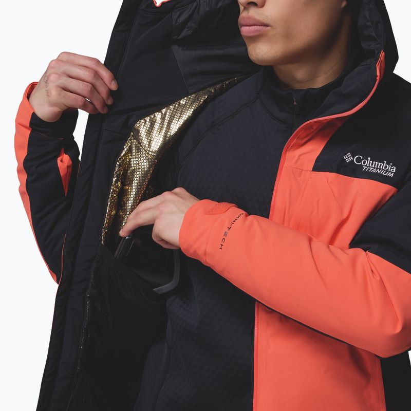 Vyriška slidinėjimo striukė Columbia Cirque Bowl spice/spicy black/zing 13