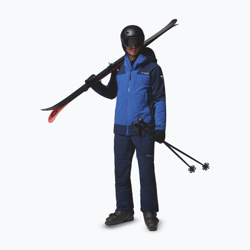 Vyriška slidinėjimo striukė Columbia Cirque Bowl collegiate navy/mountain blue 2