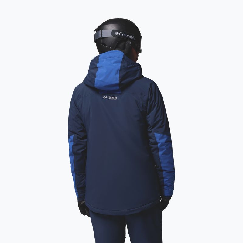 Vyriška slidinėjimo striukė Columbia Cirque Bowl collegiate navy/mountain blue 3