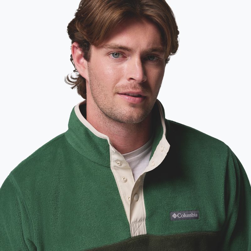 Vyriškas džemperis Columbia Steens Mountain Half Snap II greenscape/rainforest 5