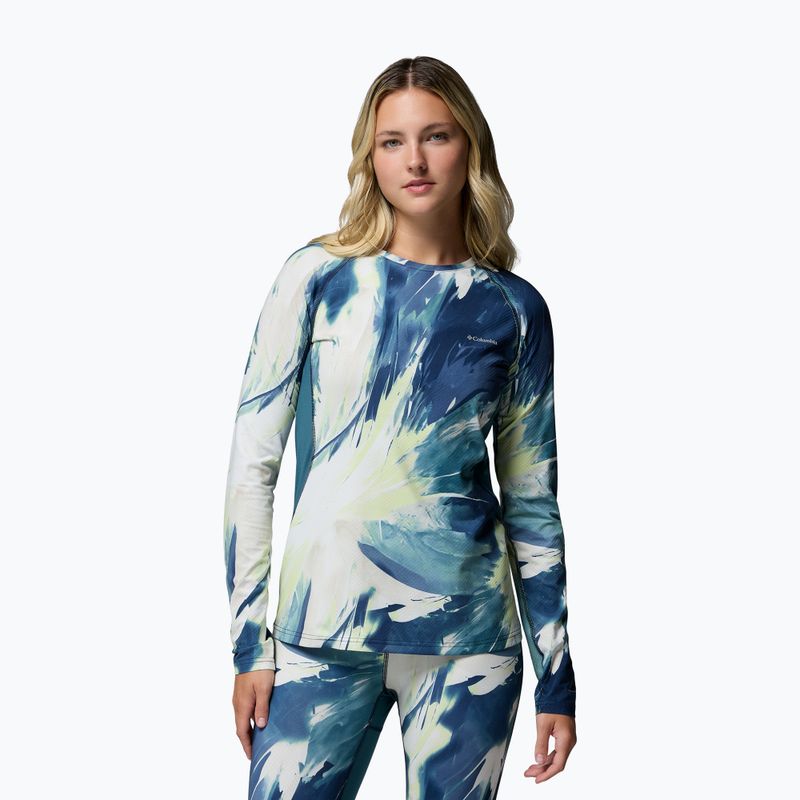 Moteriški termoaktyvūs marškinėliai Columbia Omni-Heat Infinity Knit everblue snowflight