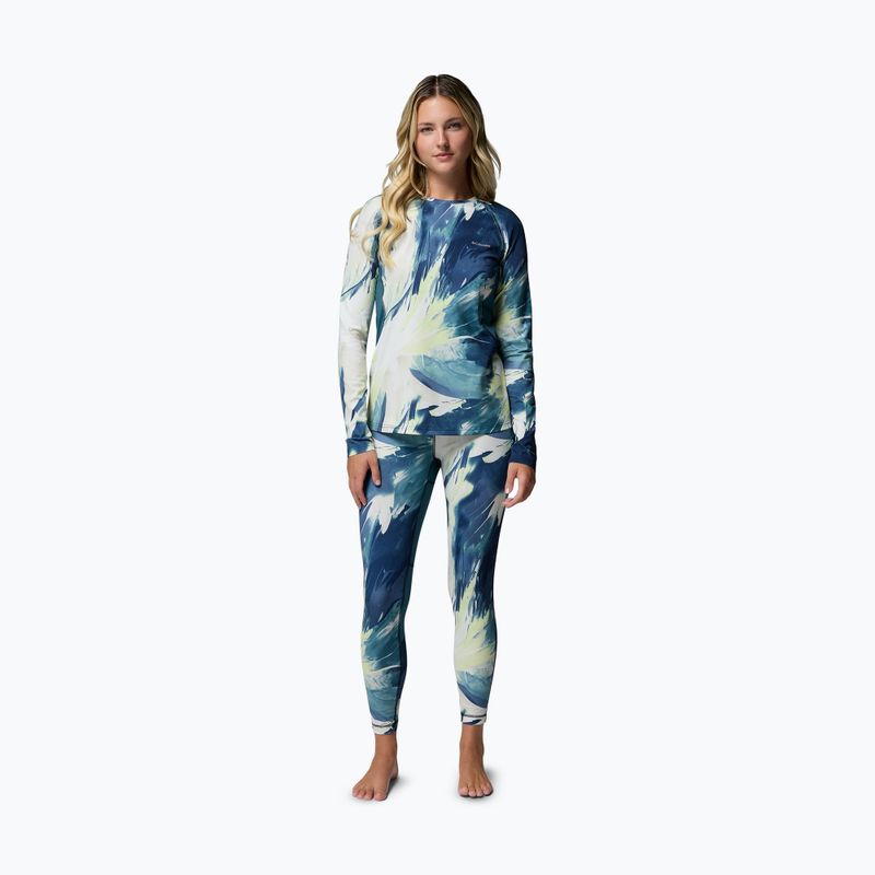 Moteriški termoaktyvūs marškinėliai Columbia Omni-Heat Infinity Knit everblue snowflight 2