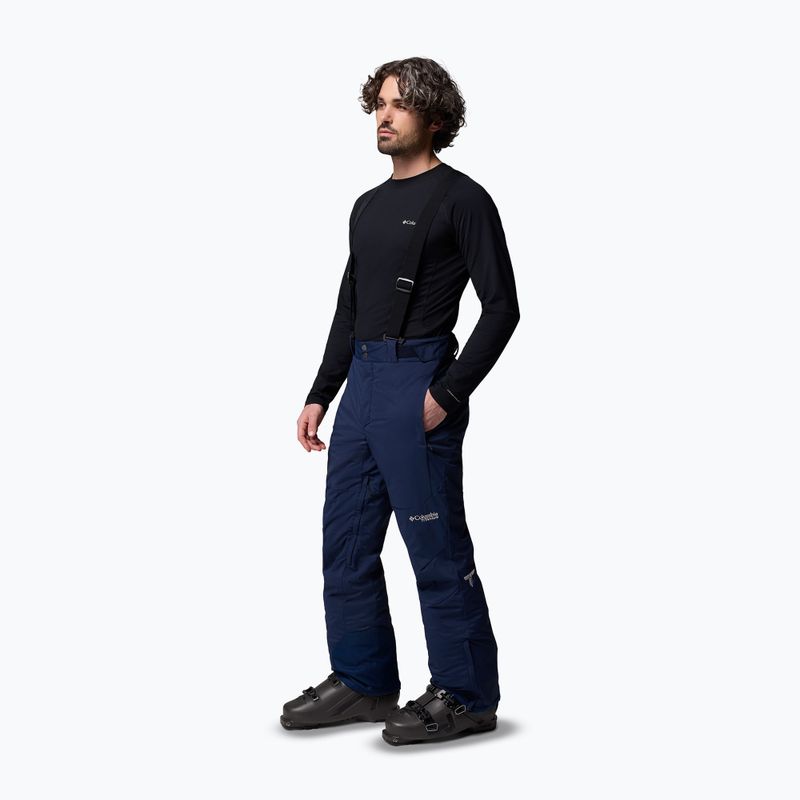 Vyriškos slidinėjimo kelnės Columbia Cirque Bowl collegiate navy 4