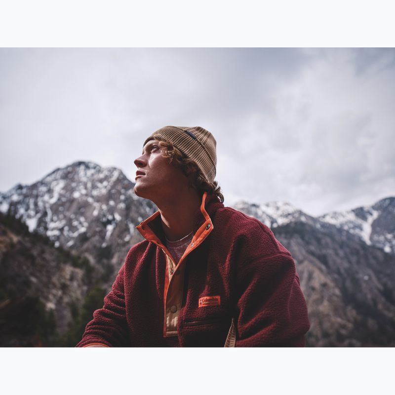 Vyriškas flisinis džemperis Columbia Helvetia II Half Snap Fleece rich wine 8