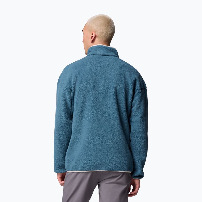 Vyriškas flisinis džemperis Columbia Helvetia II Half Snap Fleece Everblue 3