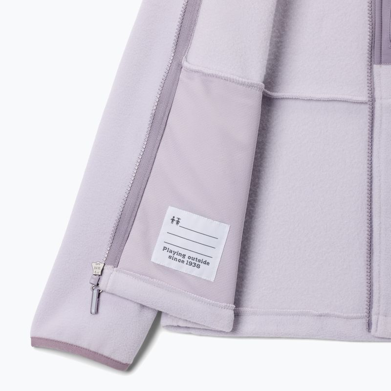 Vaikiškas flisinis džemperis Columbia Fast Trek IV Fleece Full Zip lavender pearl/shale purple 3