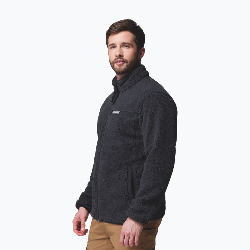 Vyriškas džemperis Columbia Rugged Ridge High Pile Full Zip black 4
